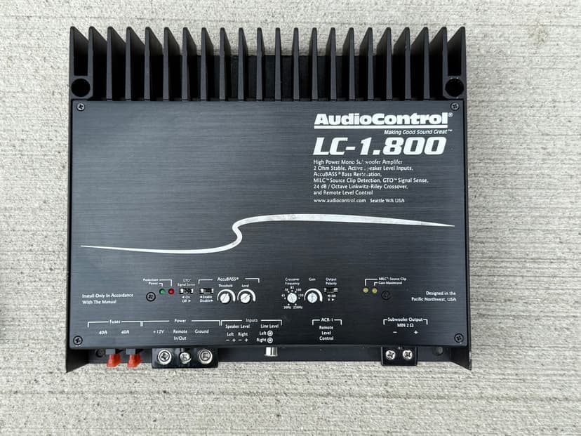 AudioControl LC-1.800 image 2